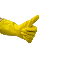 GUANTE LATEX AFELPADO
