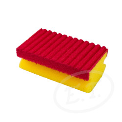 ESPONJA DEA ACANALADA NARANJA